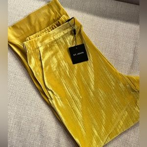 ST. JOHN Crushed Velvet Pants NWT